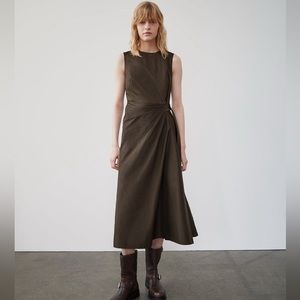 NWT- Zara collection wrap dress